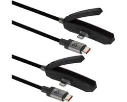 Solidchoice - Set van 2 3-in-1 Snelladers met Invisible Holder