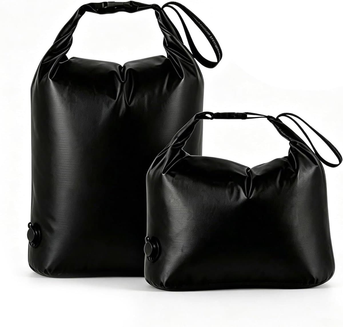 Waszak voor op reis 34 x 51 cm - waterdicht nylon - vuilwaszak met kliksluiting - ruimtebesparing tot 50% - ShopVlot — afbeelding 1