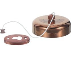 Uitschuifbare Waslijn - Drooglijn Wandmontage - Was Drogen Binnen - Roestvrij Staal - 9.5 Centimeter - Roségoud