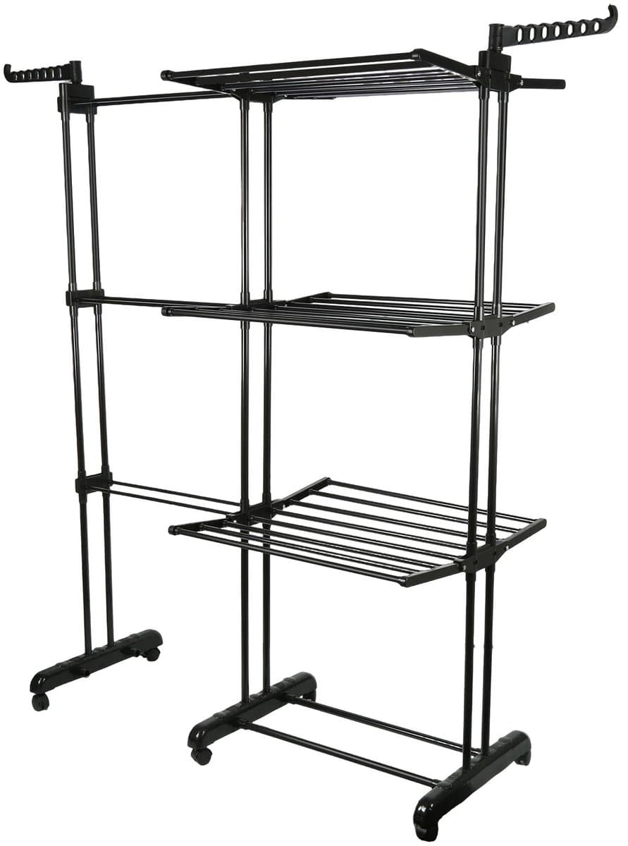 Chelsey-store - Droogrek inklapbaar - Wasrek staand - Droogrek staand inklapbaar - XXL-capaciteit - 170 × 143 × 49 cm — afbeelding 1