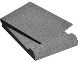 Subwoofer Isolatie Pads - Studio Monitor Dempers - Geluid Verbeteren - Hoge Dichtheid Schuim - 30x17x4cm - Zwart