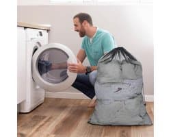 Grote Waszakken - Polyester - Ademend Mesh Ontwerp - Duurzaam en Herbruikbaar - Voor Kleding en Reis