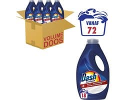 Dash Platinum - Vloeibaar Wasmiddel - met extra reinigingskracht - 4 x 18 Wasbeurten Voordeelverpakking