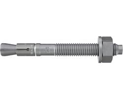 Boutanker metaal - Stalen anker Bevestigingsanker - Beton bevestigen - Standaard verankeringsdiepte - 16/100/220 mm - Metaal