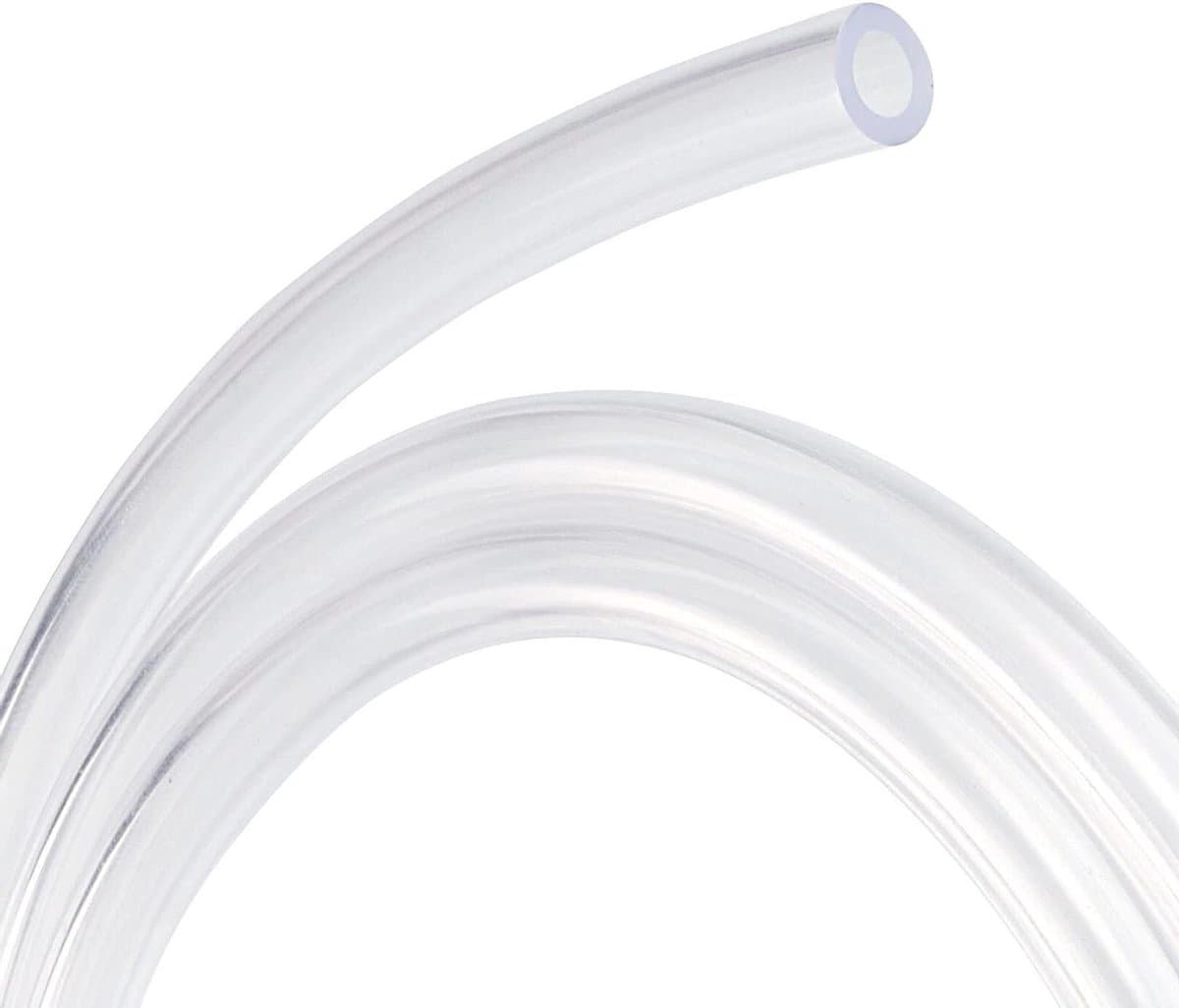 Flexibele PVC doorzichtige slang van 1.0mm ID en 1.6mm OD, 2 meter lang, voor water, olie en luchtgebruik in tuin en aquarium — afbeelding 1