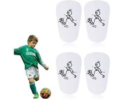 8 * 5cm Scheenbeschermers voor Voetbal - Extra Mini-Beschermers voor Heren Dames Jongens Meisjes, 2 Paar