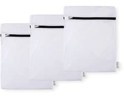 Loti Living Waszakken 3 stuks - Waszakken voor wasgoed - Waszak voor Wasmachine - 30x40 cm