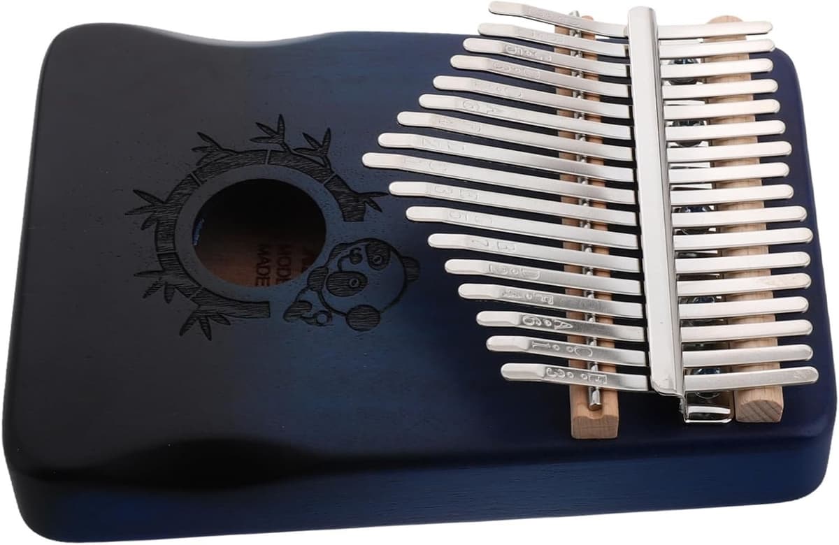 1set Toetsen Kalimba Piano Draagbare Muziekinstrument Voor Beginners Jongen Meisje Panda Gradiënt Voor Muzikale Geschenken Creatieve Melodieën — afbeelding 1