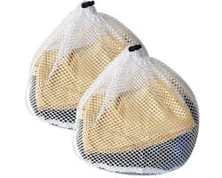 Mesh Waszak Draagbare Waszak Met Trekkoord Dunne Mesh Wasmachine Waszak voor Kleding, Beddengoed, Tafelkleden, Gordijnen