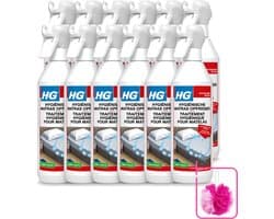 12 x HG - Hygiënische Matras Opfrisser - Werkt Na 30 Minuten - Neutraliseert Nare Geurtjes - 500 ml - Bulkverpakking - Matrasopfrisser - Douchemop - Hygiëne