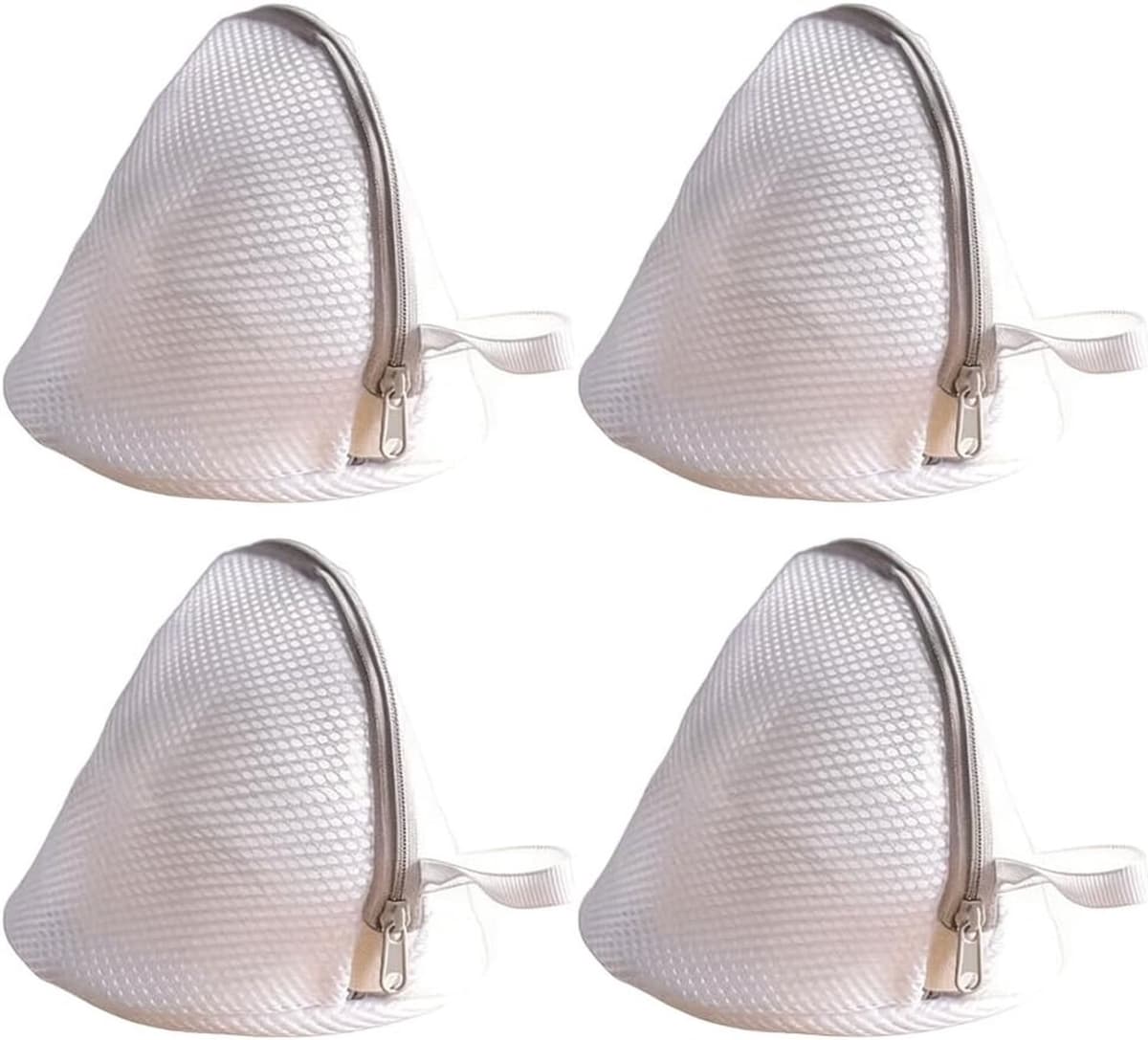 Wasmachine Wasnetten Set van 4 Stuks, Dikke Netten voor Kleding, 18 x 19 cm, Bescherming en Organisatie — afbeelding 1