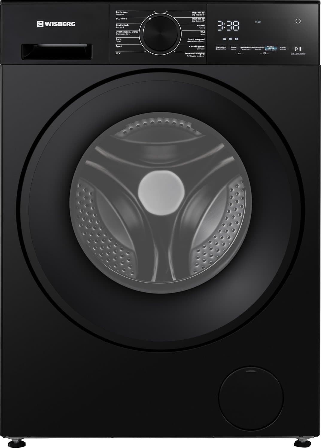 Wisberg WBWM3A5B9NB SwiftWash & CreaseControl — afbeelding 1