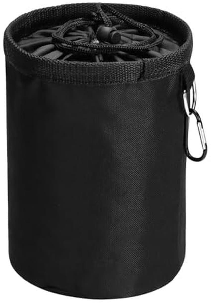 Was-knijperzak voor 150-200 knijpers – Organizer voor binnen en buiten, zwart — afbeelding 1