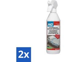 2 x HG Matrasopfrisser 500 ml - Matras Opfrisser - Matras Reiniger - Geurverwijderaar Matras - Hygiënische Matras - Matras Schoonmaken