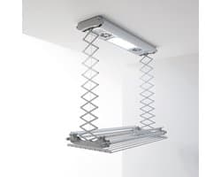 Foxydry Air 160 cm electrisch plafonddroogrek met afstandsbediening - 160 X 57 X 30 cm