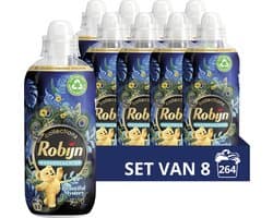 Robijn Collections Wasverzachter - Beautiful Mystery - met 97% biologisch afbreekbare ingrediënten* - 8 x 38 wasbeurten