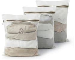 Waszakken 50 x 60 cm - Scheurvast - Verborgen rits - Ideaal voor babykleding en beddengoed - ShopVlot