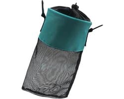 Wasknijperzak - Klemmenhouder Tas - Wasknijpers Opbergen - Waterdicht Ademend Gaas - 22 x 16 x 1 cm - Groen