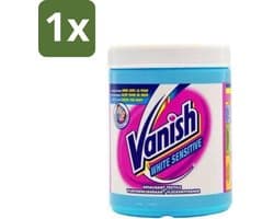 Vanish White Sensitive - Vlekkenverwijderaar Poeder - Witte Was - 1125 Gram - 1 stuk