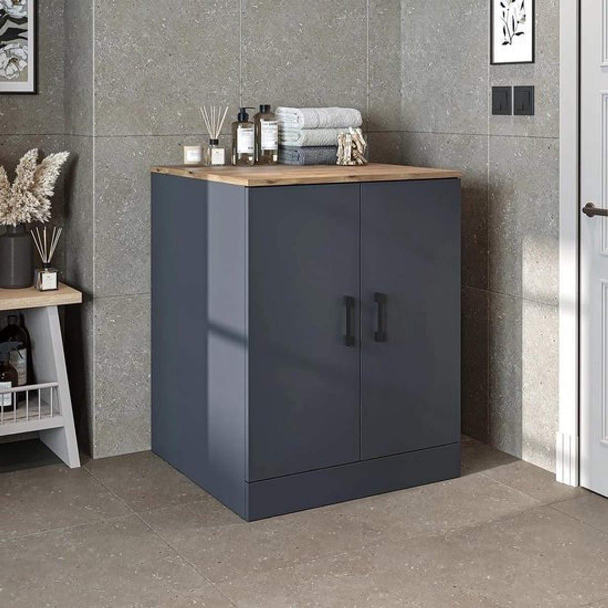 Wastoren Kast voor Wasmachine en Droger - Ruimtebesparend Organiseren — afbeelding 1