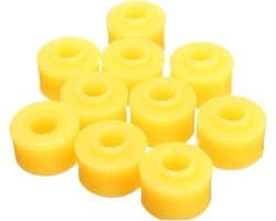 Schokdemper Rubberen Ring - Demper Bus - Trillingen Dempen - Duurzame Rubber Constructie - 10x28x20mm - Geel