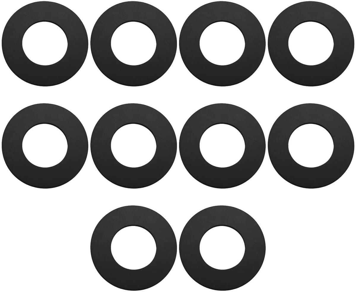 Inovra- Rubber Wasmachines 10 Stks - 42mm/22mm/2mm - Geschikt voor 1/2" Kranen - Eenvoudig te Installeren - Duurzaam Rubber - Hoge Betrouwbaarheid - Afdichtring — afbeelding 1