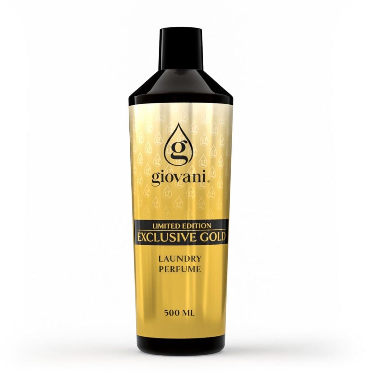 SnelShoppen - Giovani Wasparfum EXCLUSIVE GOLD 500 ml | Luxe wasgeur met zoete vanille en frisse mandarijn | Voor 100 wasbeurten | Intensieve en langd — afbeelding 1