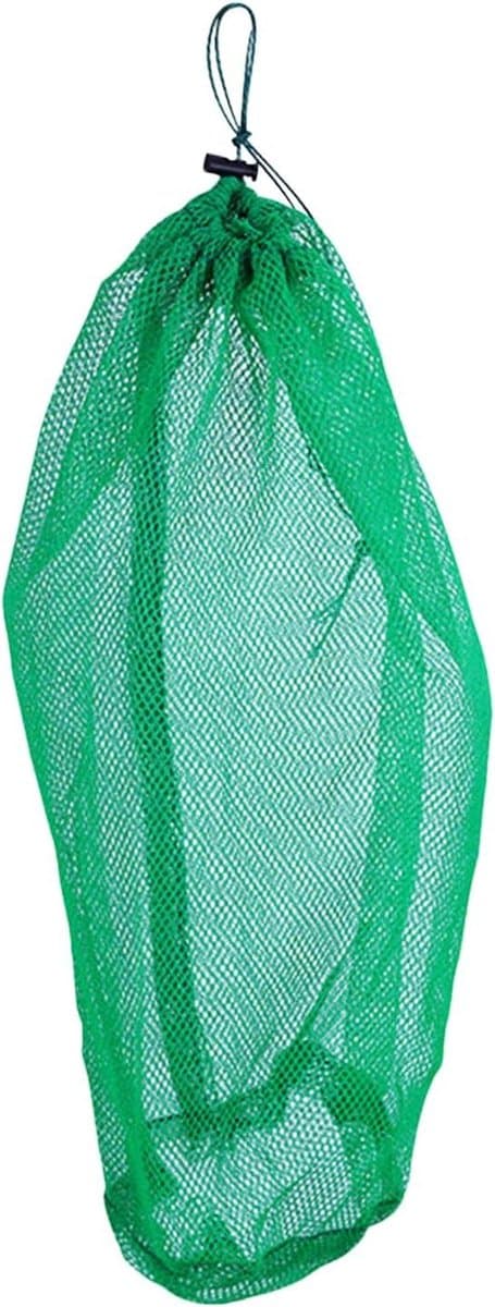 Opvouwbare Gaaszak - Visnetzak Draagtas - Opbergen Fruit Groenten - Versterkt Nylon Materiaal - 50x40cm - Meerkleurig — afbeelding 1