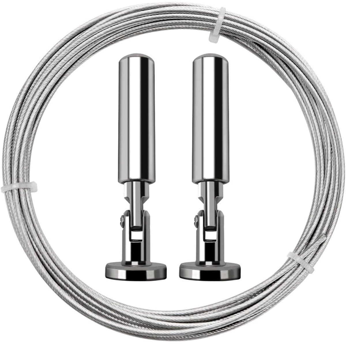 SOUQONE- Gordijnkabel 5 m - Roestvrij Staal - Waslijn - Spansysteem - Multifunctioneel - Inclusief Houders/Screws — afbeelding 1