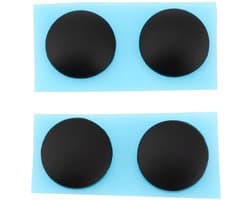 Dailygoods- Rubberen Voetjes 4 Stuks - Antislip Ondersteuning - Compatibel met Surface Laptop 3/4/5 - Duurzaam Materiaal - Diameter 8,5 mm - Laptopvoetjes
