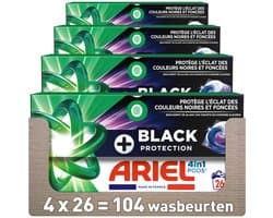 Ariel 4in1 Wasmiddel Pods Revitablack - 4 x 26 Wasbeurten