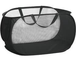 Opvouwbare Draagbare Vuilwasmand - Grote Inhoud - Roostermand - Speelgoed en Kleding - 58 x 36 x 36 cm .