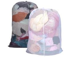 Dailygoods - Dailygoody - Waszakken - Mesh Waszakken - Met Trekkoord - 90 x 60 cm