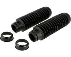 Set: 2x BELLOGS SPECIAAL, lang voor Telefork SWH, zwart - Simson S51, S53, S70, SR50, SR80