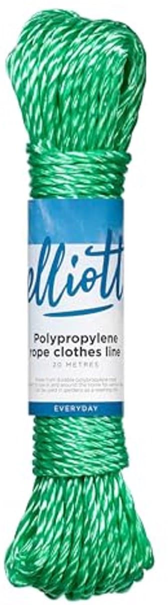 Polypropyleen Waslijn 20 Meter - Extra Sterk, Weer- en Roestbestendig voor Buiten en Camping — afbeelding 1
