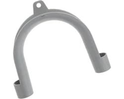 Afvoer Hanger - Slang Beugel - Wasmachine Aansluiten - Gereedschapsloos Monteren - 14 cm - Grijs