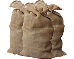 Jute zak PREMIUM 135 x 65 cm - Stevige en ademende zak voor groente, fruit, en plantenbescherming