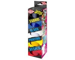 Essdee Fabric Block Printing Inkt Set 5x100ml