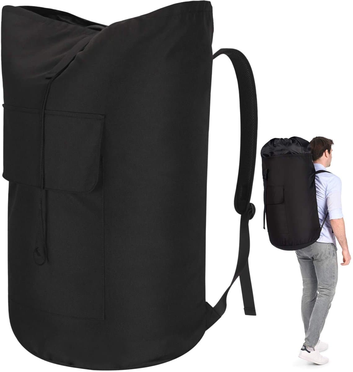 Omgoods - XXL Reiswaszak voor Vuile Kleding met Rugbanden — afbeelding 1