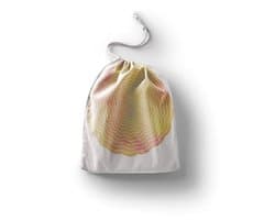 Omgoods - Herbruikbare Katoenen Produceerzak met Trekkoord Multicolor 40x50 cm