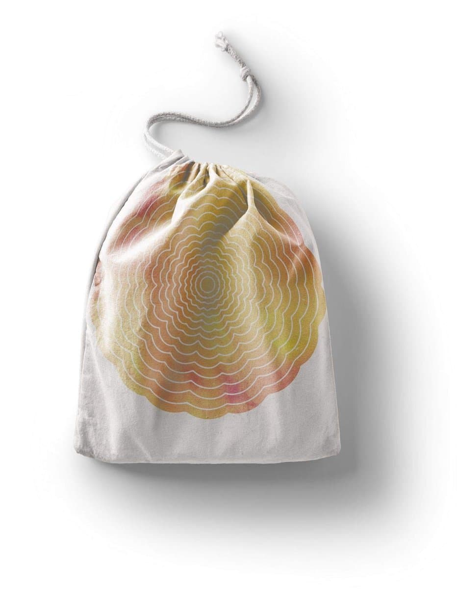Omgoods - Herbruikbare Katoenen Produceerzak met Trekkoord Multicolor 40x50 cm — afbeelding 1