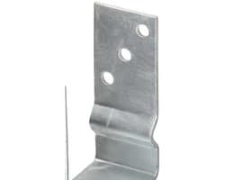 vidaXL - Hekankers - 12 - stuks - Zilver - 10x6x15 - cm - Gegalvaniseerd - staal