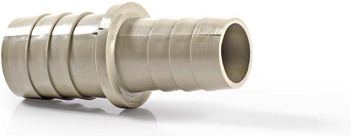 Nedis Verlengstuk met 2 Slangklemmen - 19 mm - 22 mm - Grijs / Metaal — afbeelding 1