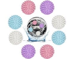 8 stuks drogerballen, wasballen, drogerballen, drogerbal, herbruikbaar, natuurlijk, antistatisch, sneldrogend