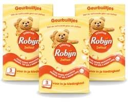 3 x Robijn - Zwitsal - Geurbuiltjes - Zachte Babygeur - Hypoallergeen - 3 Geurbuiltjes - Voordeelverpakking - 3 stuks