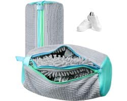 2-in-1 schoenwaszak, schoenwaszak, wasmachine, herbruikbare waszak, schoenen