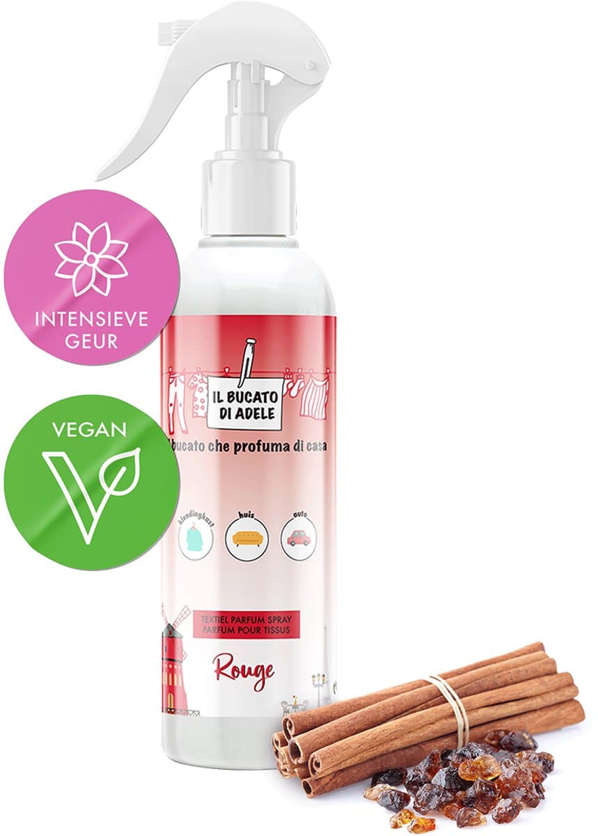 Il Bucato di Adele Parfum Textiel Spray Rouge 250ml — afbeelding 1