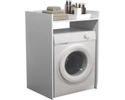 Wasmachine kast - wasmachine ombouw kast - wasmachine meubel - wit — afbeelding 1
