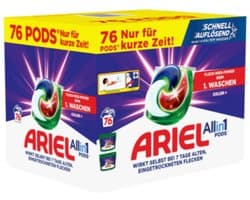 Ariel All-in-1 color+ wasmiddel Pods 2x38 - 76 wasbeurten
