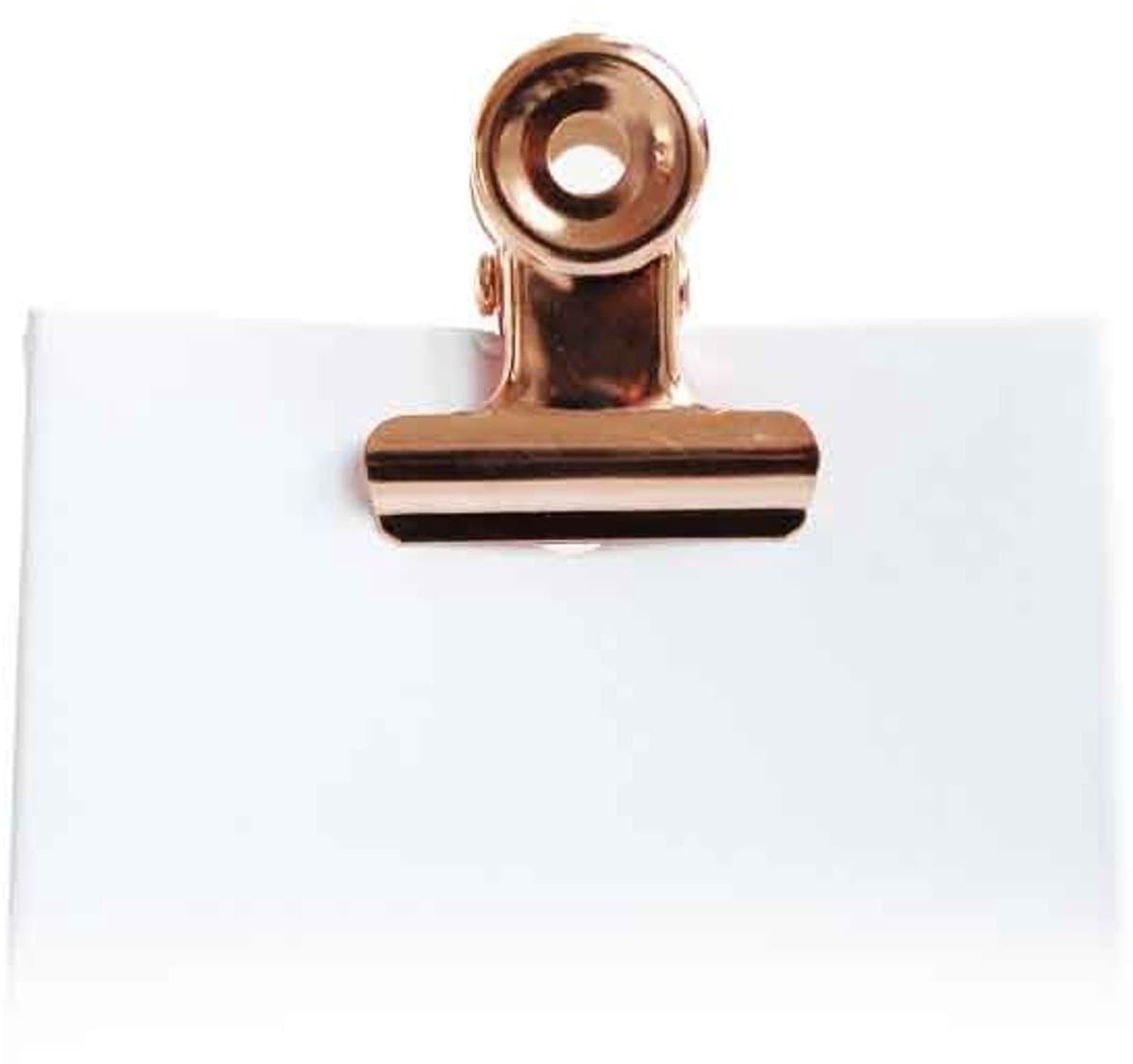 Kleine metalen clipjes - 12 stuks - Rosé Goud - Doopsuiker - Huwelijk - Retro - Klassiek - Vintage - Bedankingen - Metaal - 22 mm - DIY - Afwerking - Decoratie - Geschenkverpakkingen — afbeelding 1